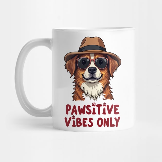 Pawsitive Vibes Only by Urbanprint